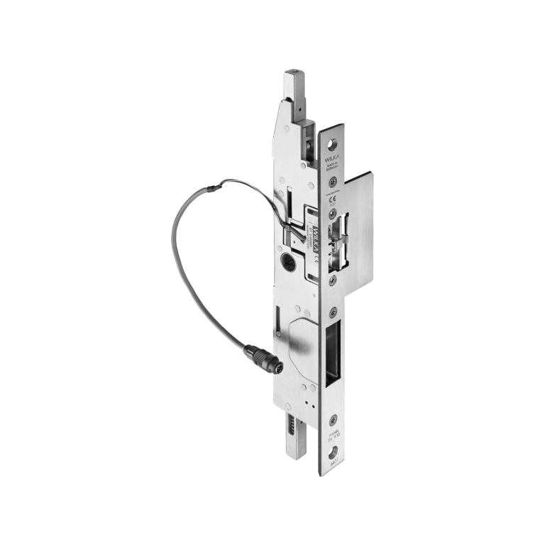 Lock case for inactive leaf for locks with emergency exit function