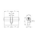 Double cylinder FZG