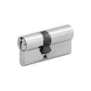 Double cylinder with emergency function asymmetric