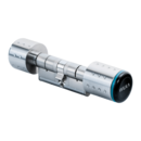 Electronic double knob cylinder