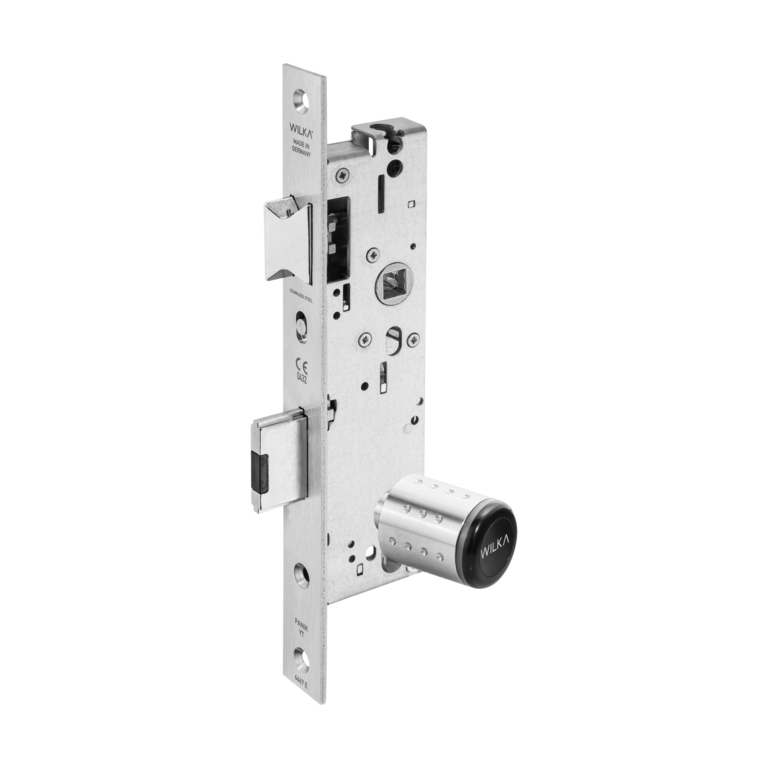 Mortise lock with emergency exit function E