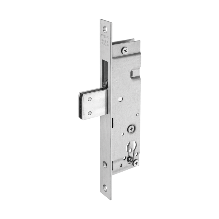 Heavy-duty pivot bolt mortise lock for tubular frame doors
