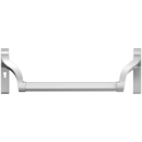 Emergency exit push bar for tubular frame doors