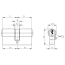 Double cylinder FZG