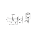 Knob cylinder