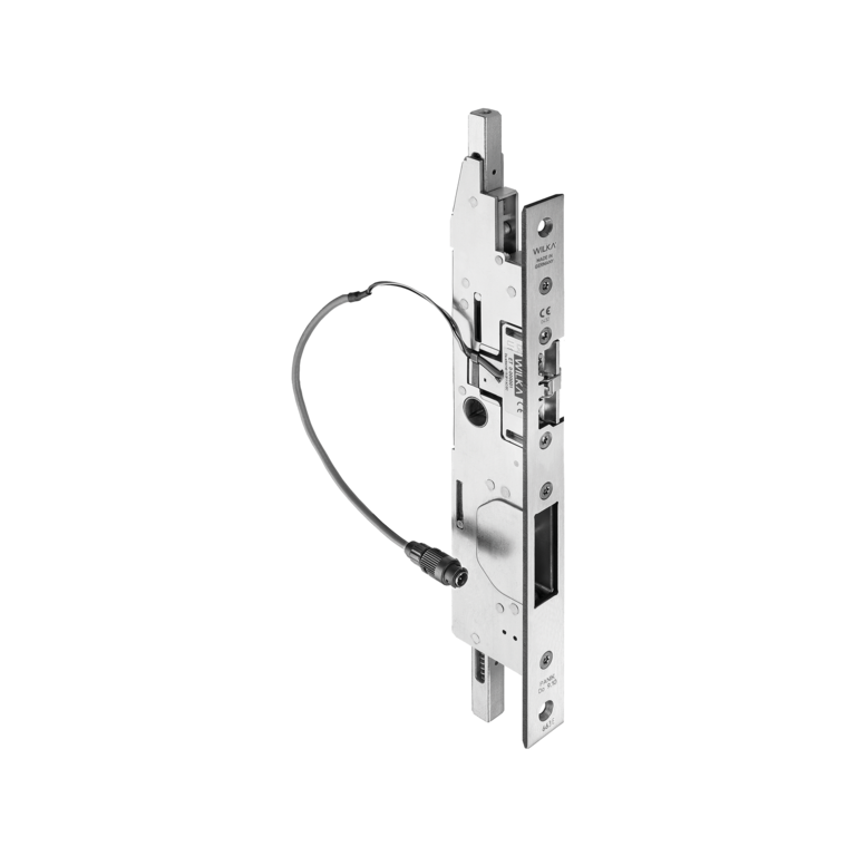 Lock case for inactive leaf for locks with emergency exit function