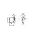 Half cylinder with defined free-wheel zone 90°/180°/270°