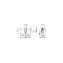 Knob cylinder asymmetric