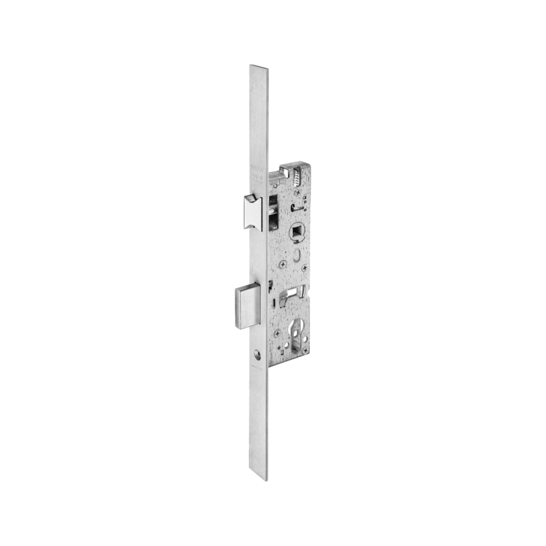 Mortise lock for tubular frame doors

