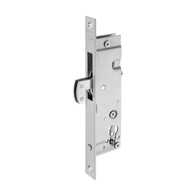 Hook bolt mortise lock for tubular frame doors