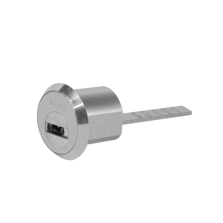 External cylinder for rim locks