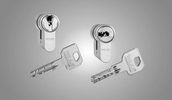 Mechanical locking cylinders from WILKA