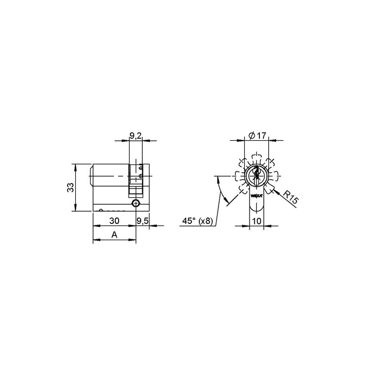 Half cylinder