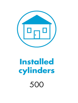 WILKA factsheet on the mechanical access solution with 500 installed cylinders of the product type ‘mechanical cylinders’ from the SI6 system. No identification media used.