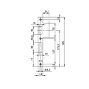 Lipped striking plates for tubular frame doors