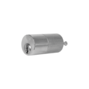 Round cylinder for garage door locks