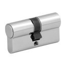 Double cylinder one side blind other side with locking function