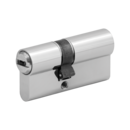Double cylinder with emergency function asymmetric