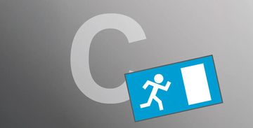 Panic function C Panic function C is used for doors where unauthorised opening from the outside must be prevented.