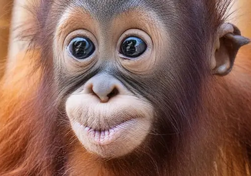 Der Dresdner Zoo ist Heimat für eine Vielzahl bedrohter Tierarten, wie dem Sumatra Orang-Utan.