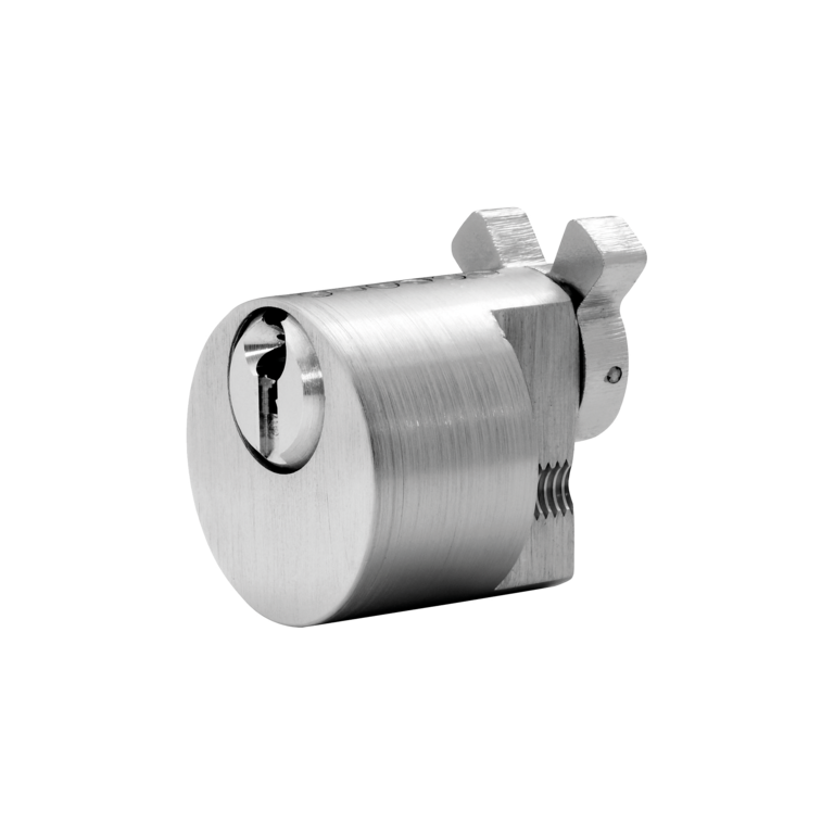 External cylinder for rim locks