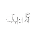 Knob cylinder