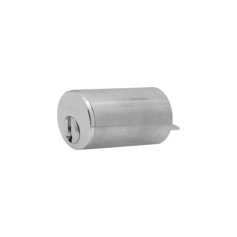 Round cylinder for garage door locks